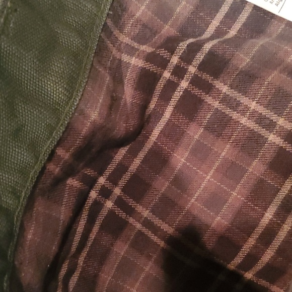 Men's fleece 42x30 carhartt green jeans - Picture 3 of 4